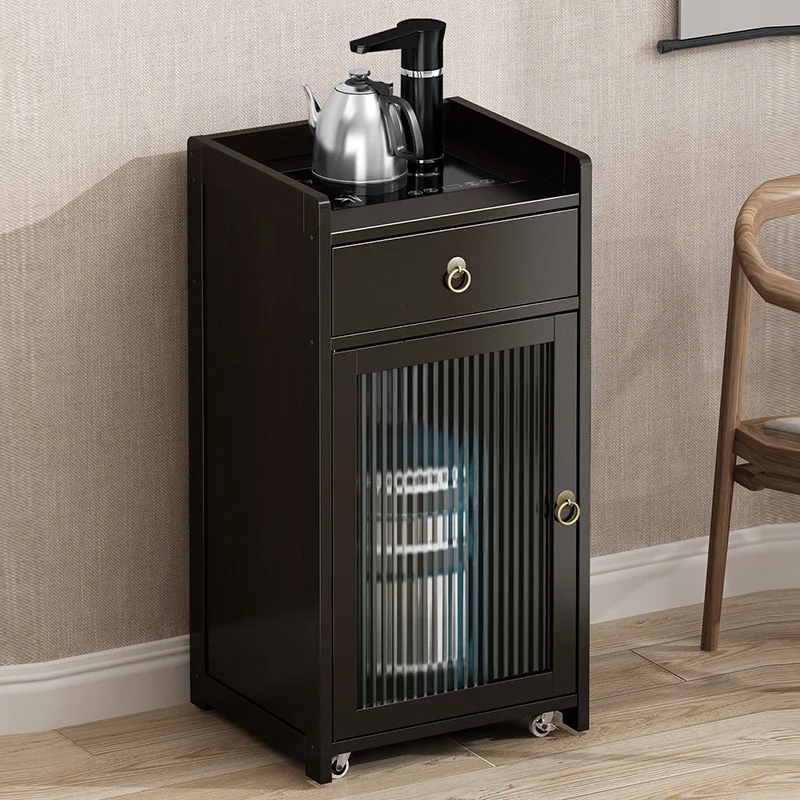 Coffee Tea And Company - Mobile wheeled sofa cart side table
