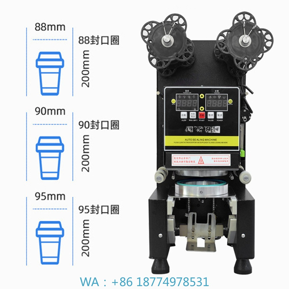 Coffee Tea & Hot Chocolate - 88/90/95 PP/PE/Paper Automatic Bubble Sealing Machines