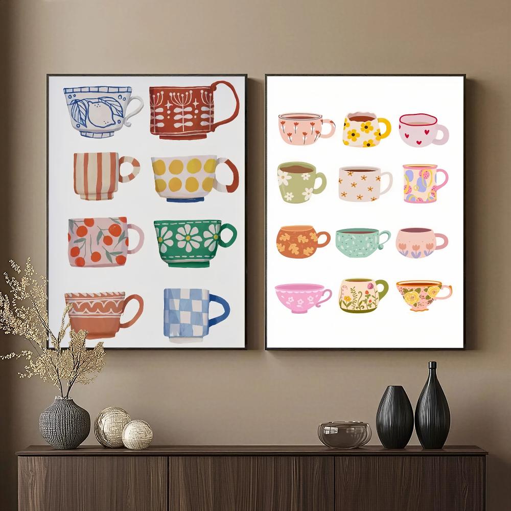 Wallpaper Coffee And Tea - French Tea Cup HD Wall Art