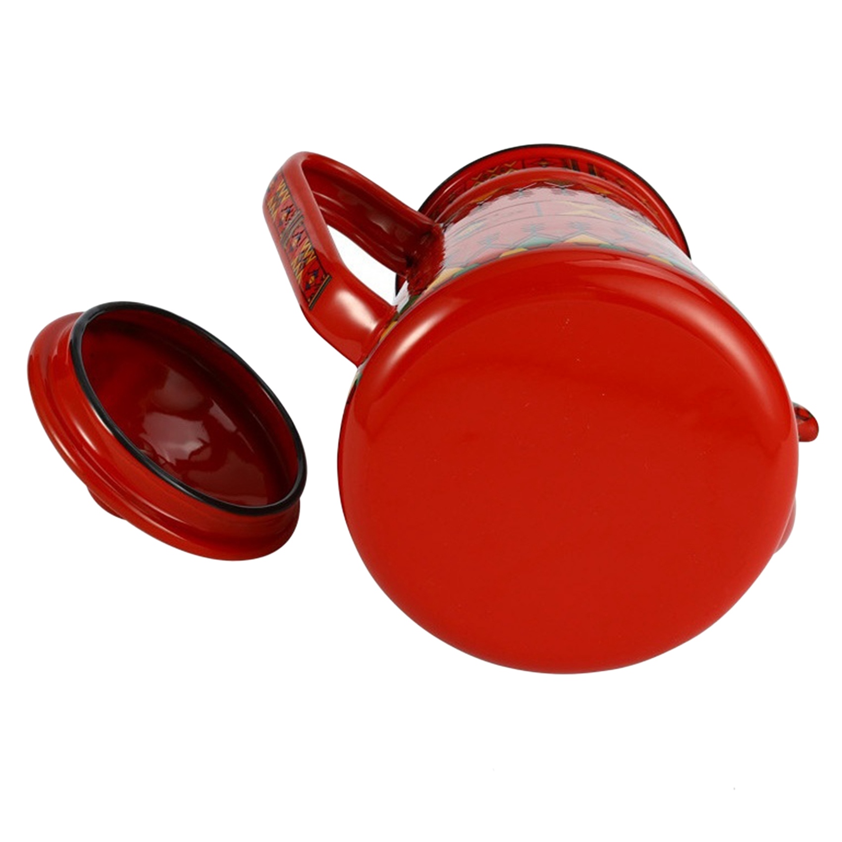 Barista Milk Jug - J1UL1N 1.2L Enamel Coffee Pot Pour