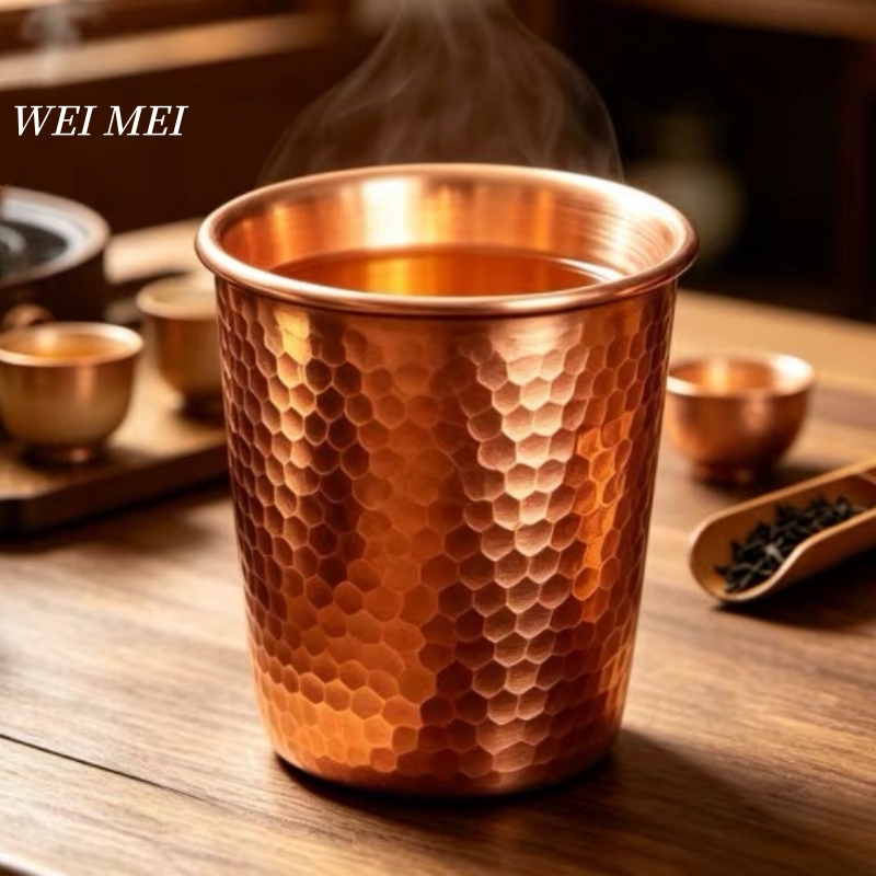 Coffee Tea Flask - Handcrafted Copper Breakfast Coffee Cup,Water Mule