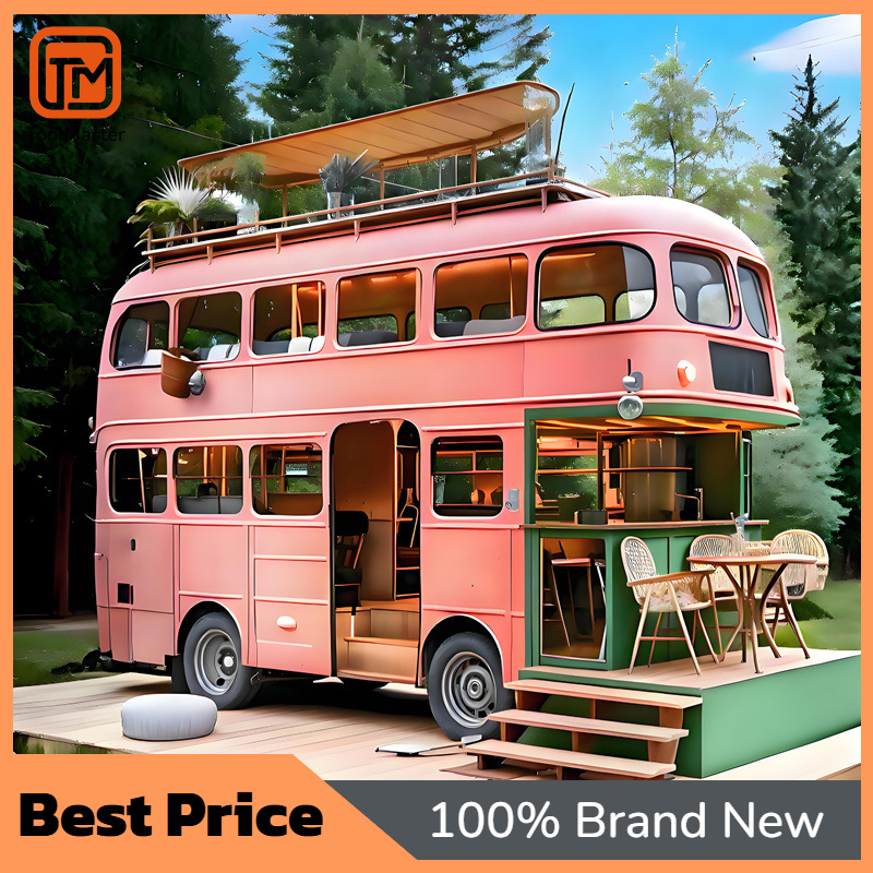 Coffee Tea & Hot Chocolate - 【New Design】Pink Wrought Iron Double Decker