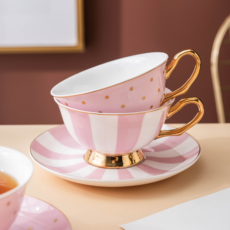 Ceramic Pink Coffee Mugs with  - Coffee Tea Drinks review and price
