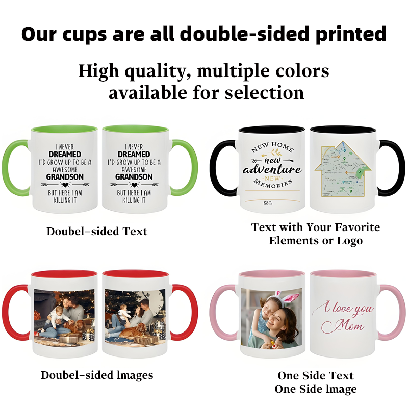 Custom Name Image Text Cup 11o - Coffee Tea Images review and price