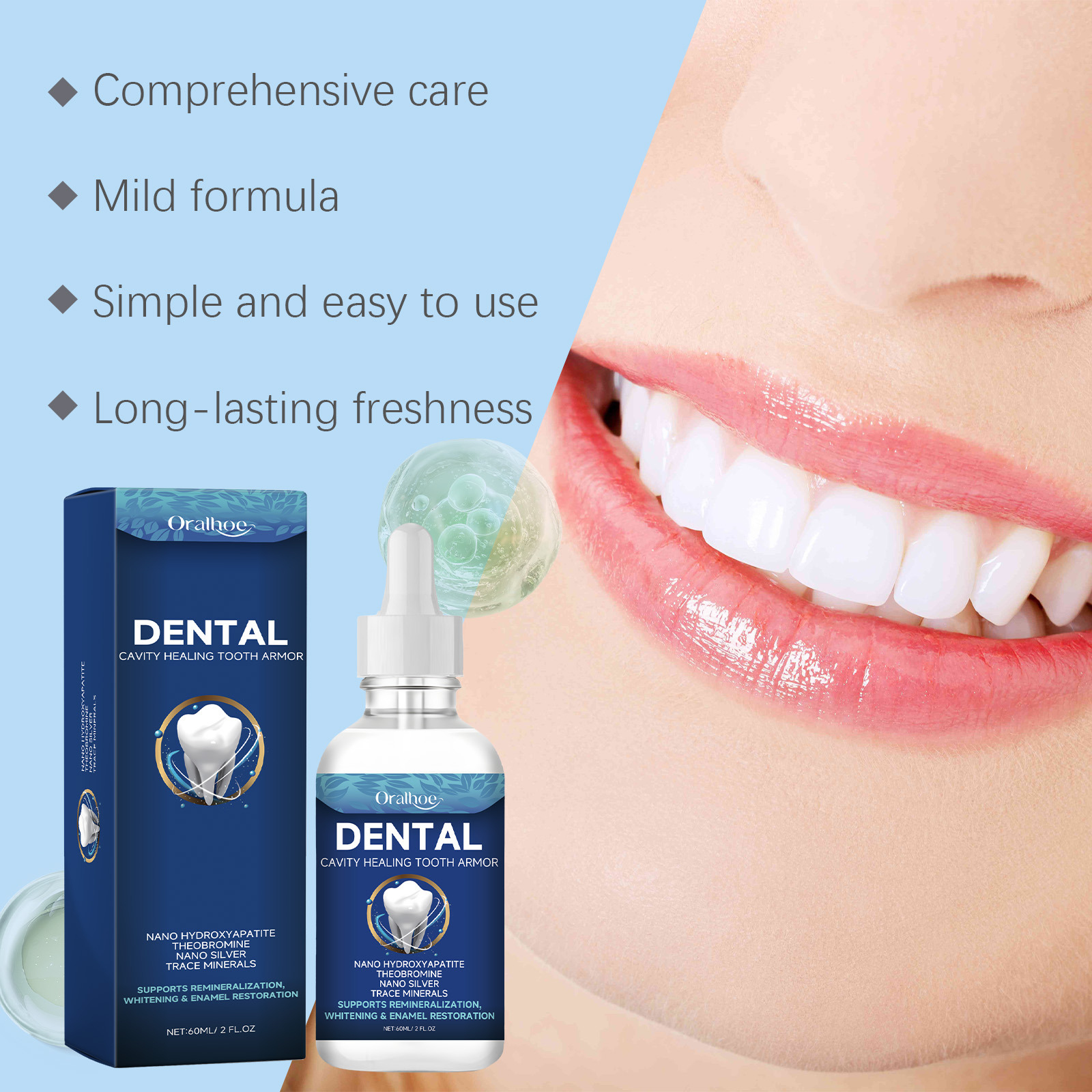 Oralhoe Teeth Brighten Serum L - Coffee Tea For Plants review and price