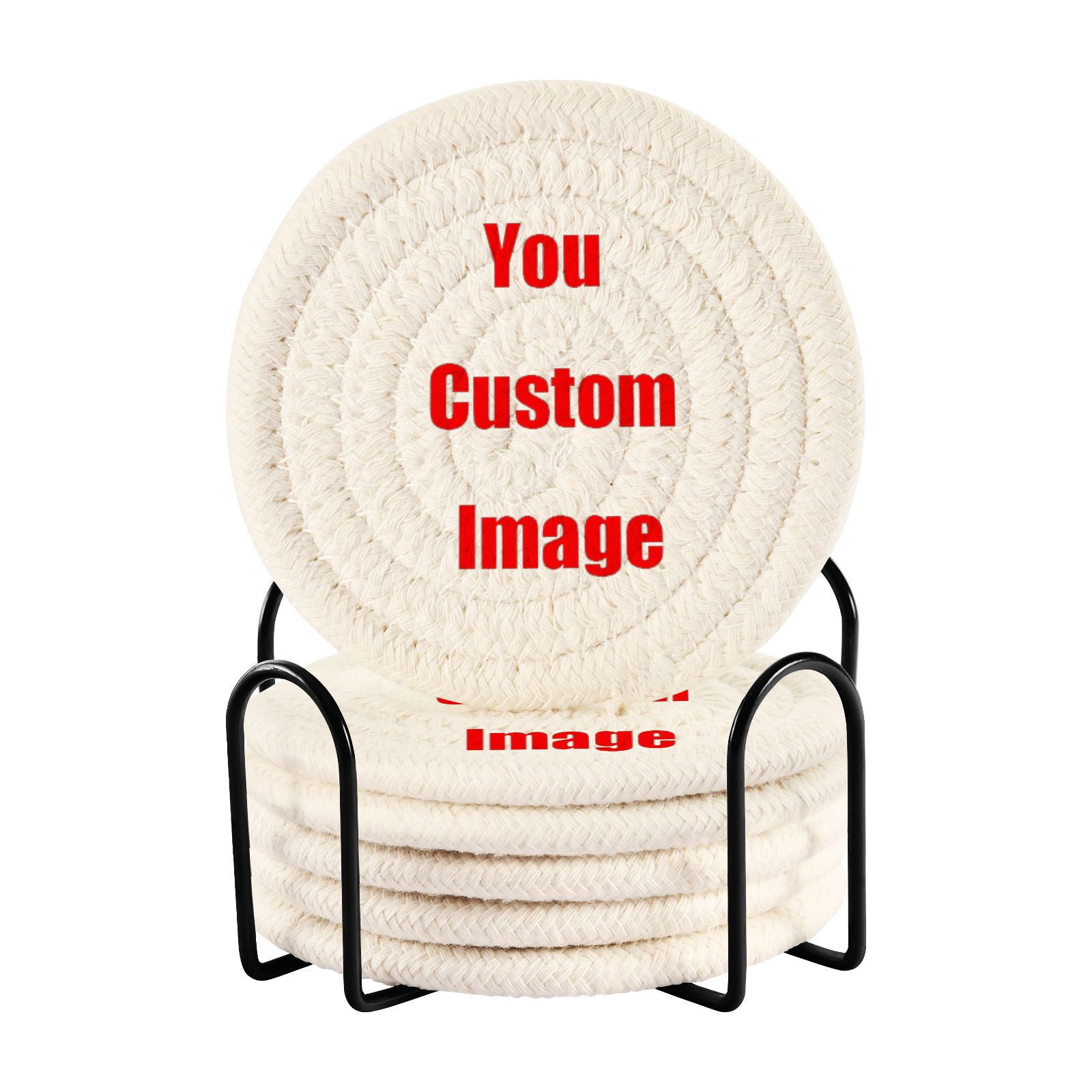 6Pcs Cup Coasters for Drinks A - Coffee Tea Images review and price
