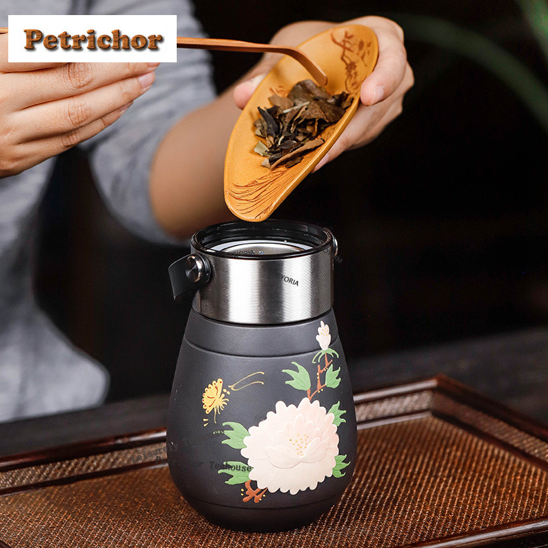 HOYIHM 400ml Yixing Purple Cla - Coffee Tea Flask review and price