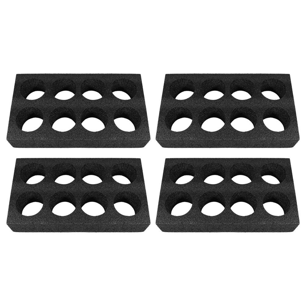 4Pcs 8-Hole Beverage Cup Tray  - Coffee Tea Drinks review and price