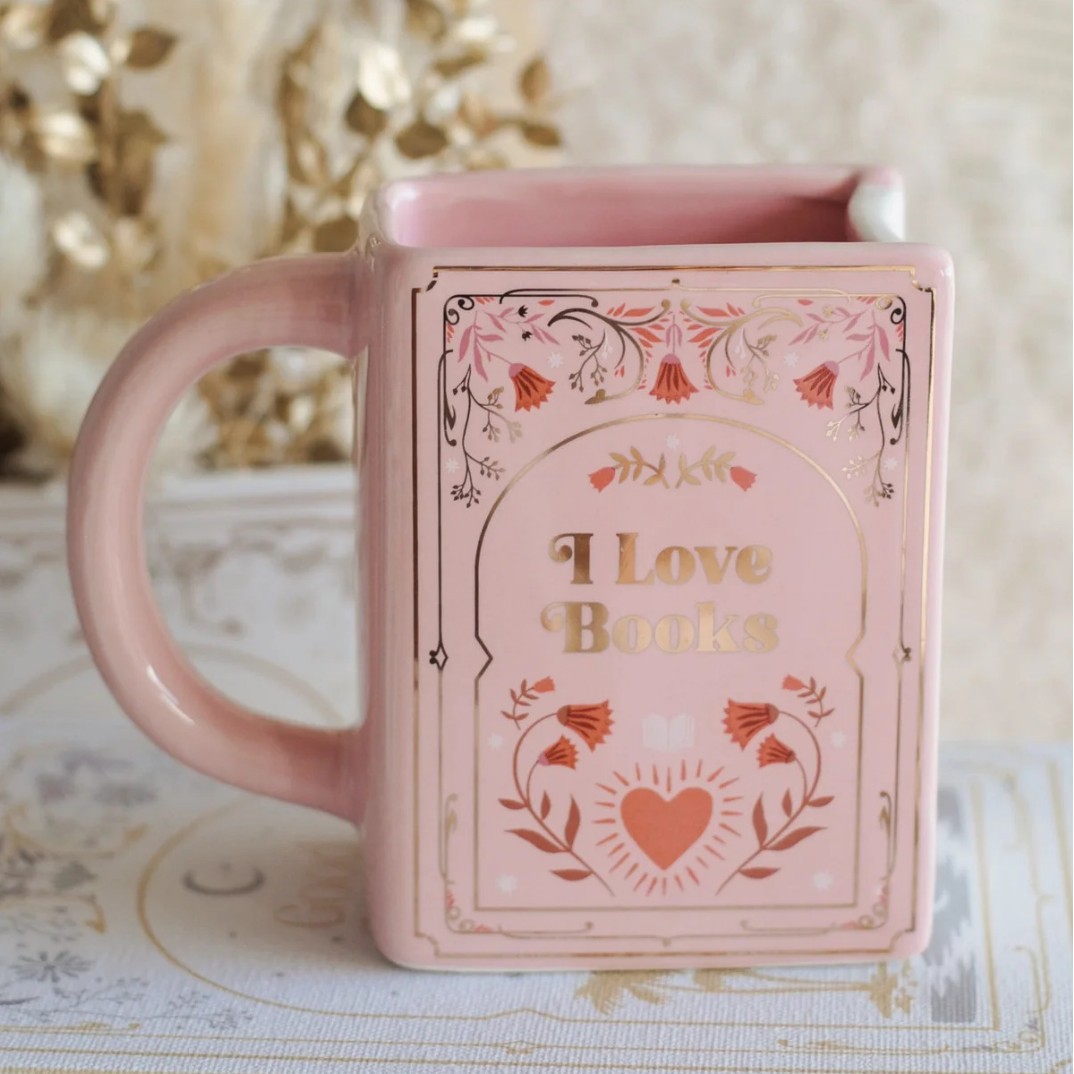 Book Shaped Ceramic Mug With H - Coffee Tea Flask review and price
