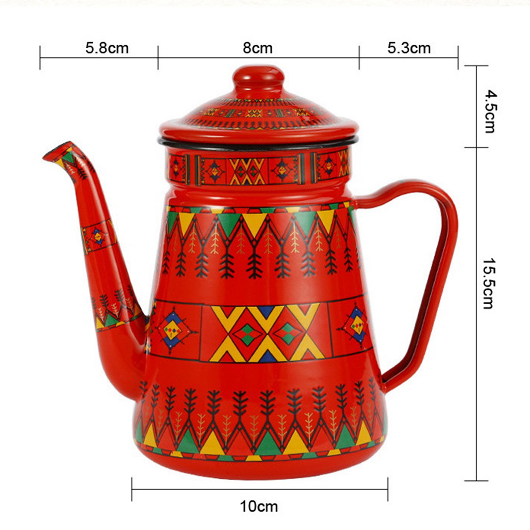 J1UL1N 1.2L Enamel Coffee Pot  - Barista Milk Jug review and price