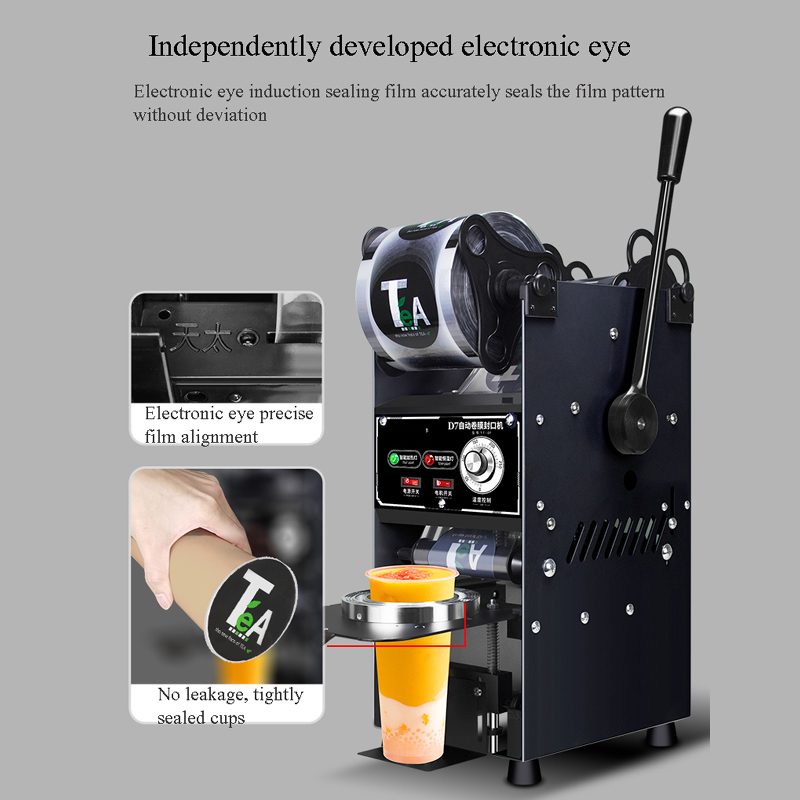Automatic Cup sealing machine  - Coffee Tea & Hot Chocolate review and price