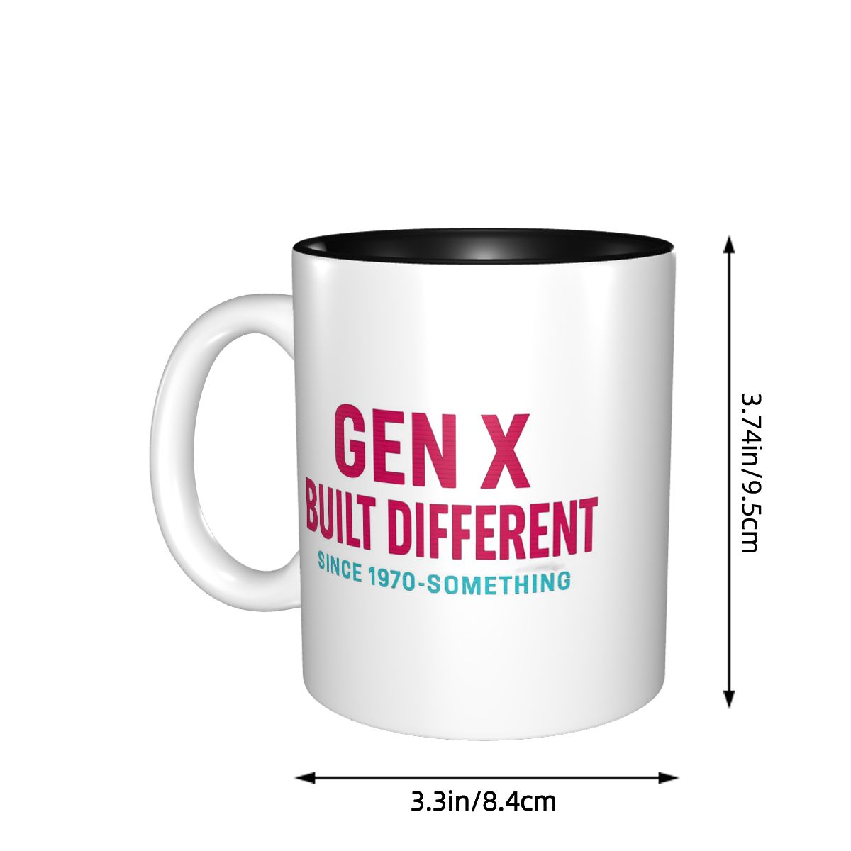 Gen X -Built Different Since 1 - Coffee Tea Difference review and price
