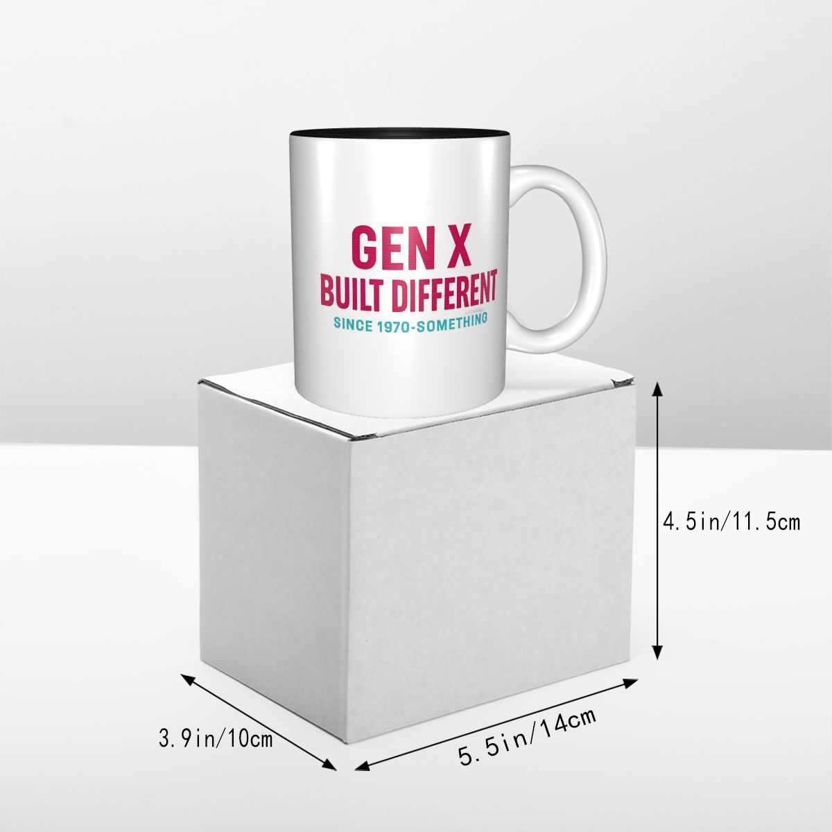 Gen X -Built Different Since 1 - Coffee Tea Difference review and price