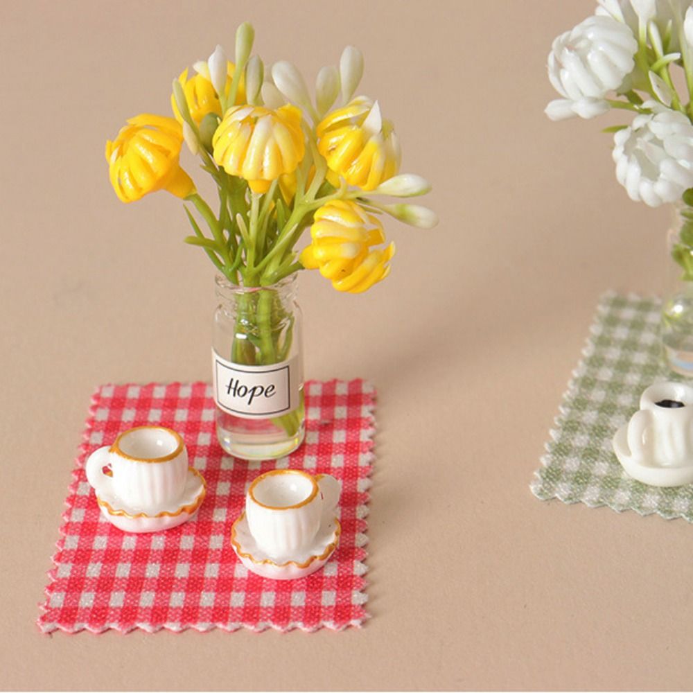 New 1:12 1:12 Dollhouse Miniat - Coffee Tea For Plants review and price
