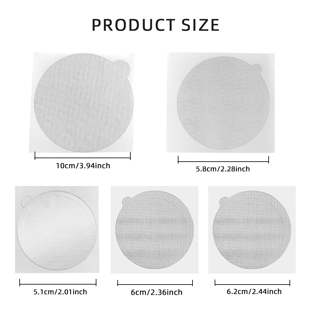 100PCS Self-adhesive Aluminum  - Coffee Tea Difference review and price