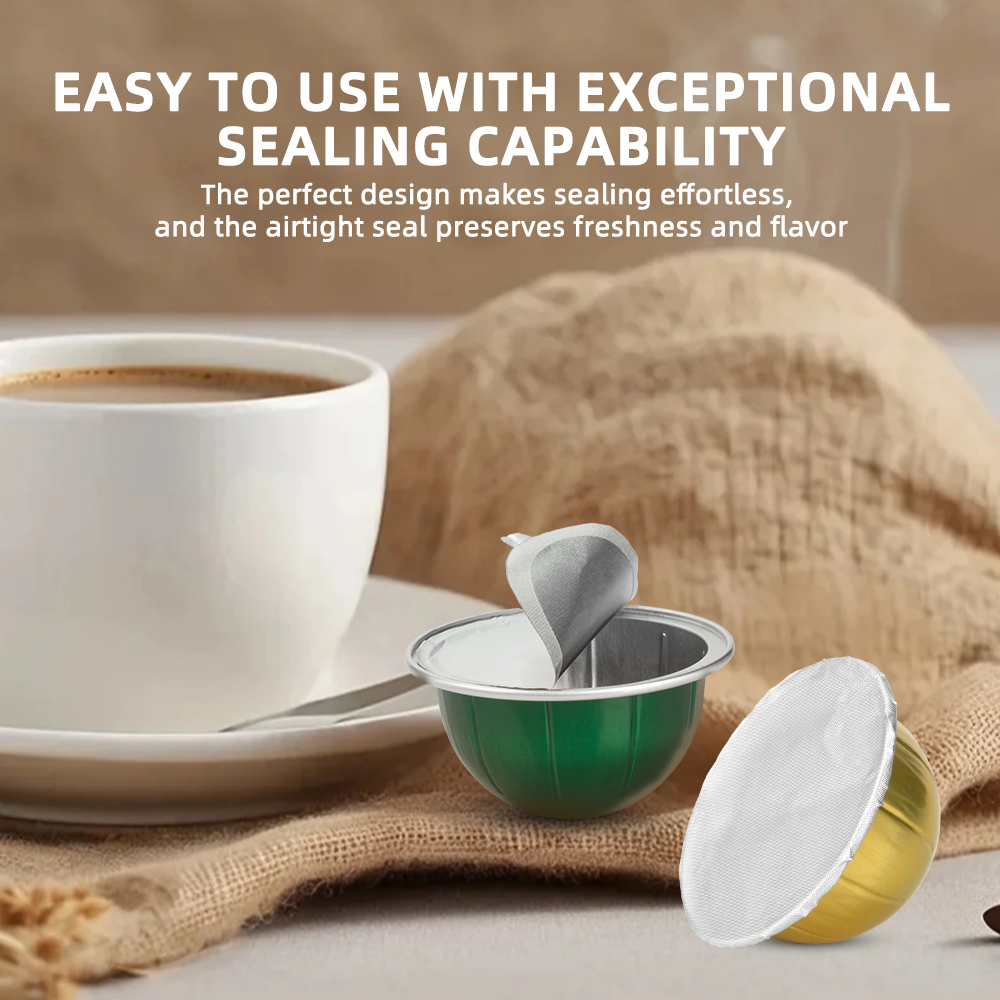 100PCS Self-adhesive Aluminum  - Coffee Tea Difference review and price