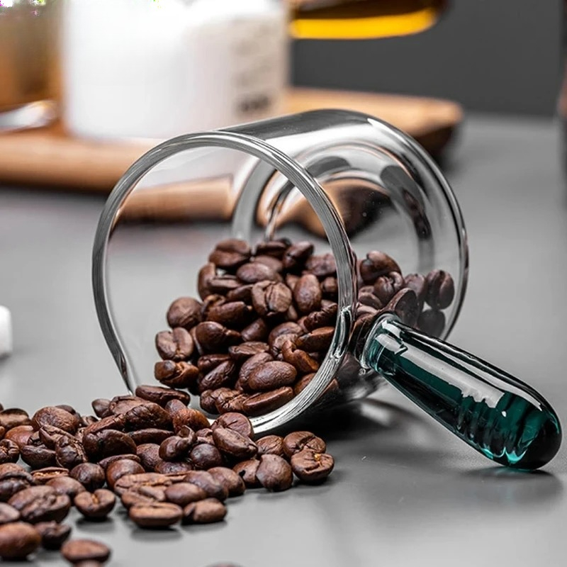 1PC Glass Espresso Glasses 60/ - Barista Milk Jug review and price
