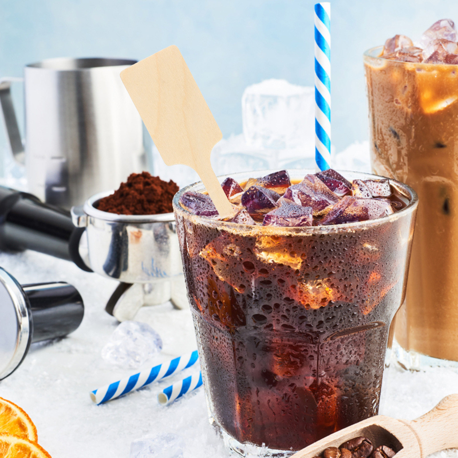 100Pcs Wooden Coffee Stirring  - Coffee Tea Drinks review and price