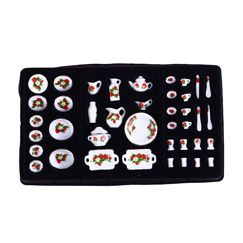 1 Set 1:12 Miniature Doll Hous - Coffee Tea Game review and price