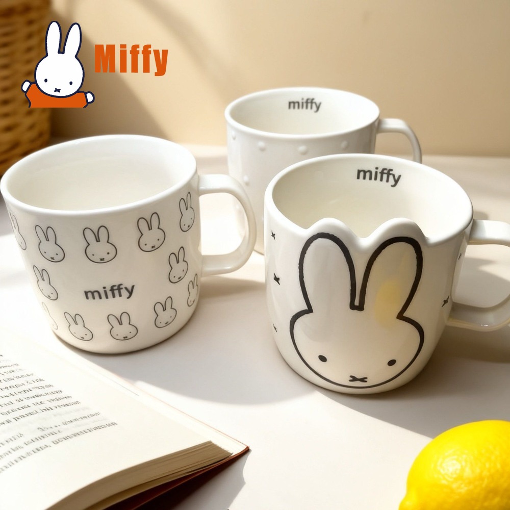 Kawaii Miffy Ceramic Mug Cute  - Coffee Tea Good Morning review and price
