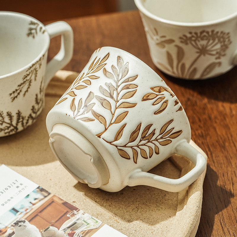 Creative Ceramic Mug Hand-pain - Coffee Tea For Plants review and price