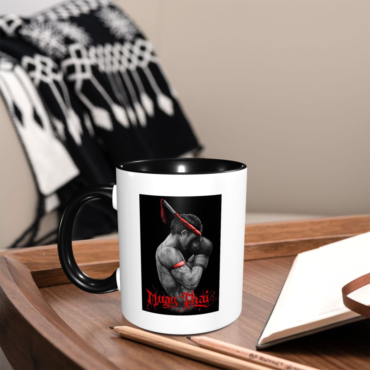 Muay Thai Boxing Fighter Mug F - Coffee Tea Thai review and price