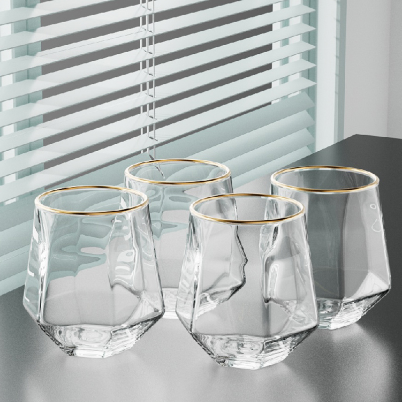 320ml 4pcs Set Hexagonal Cup W - Coffee Tea Drinks review and price