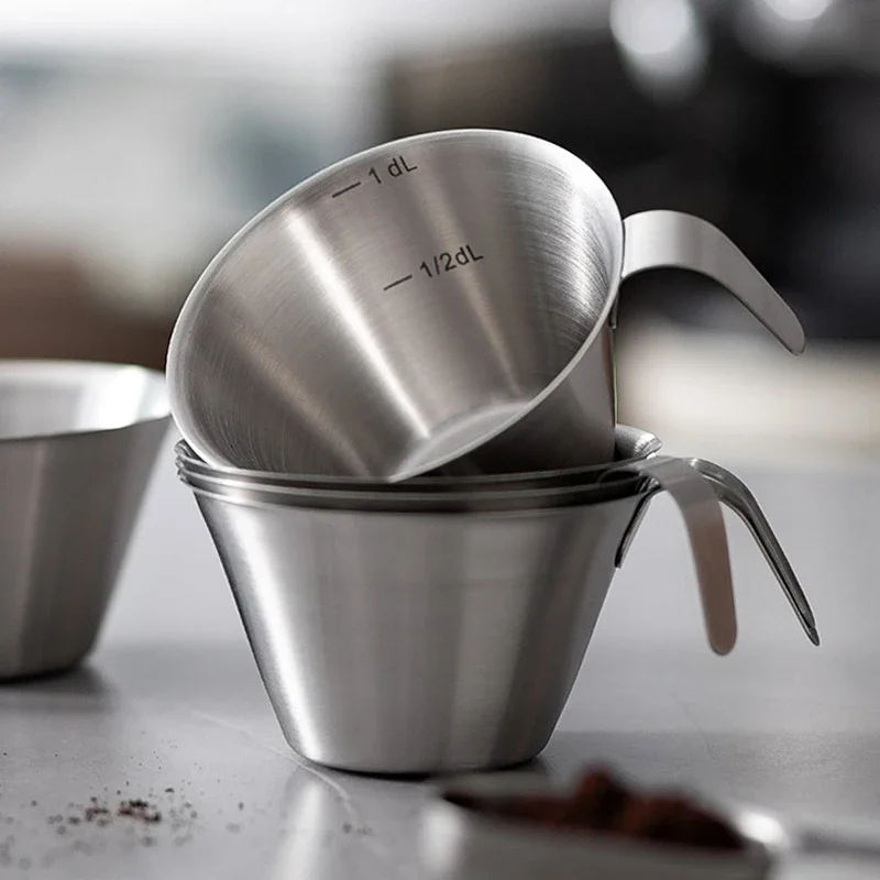 100ml Measuring Cup Stainless  - Barista Milk Jug review and price
