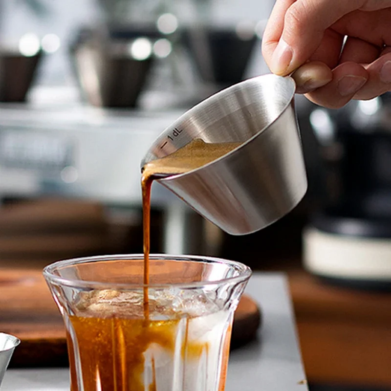 100ml Measuring Cup Stainless  - Barista Milk Jug review and price