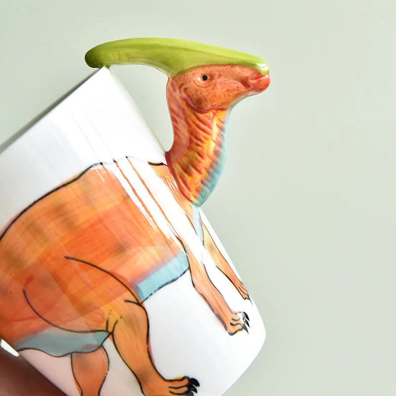Dinosaur Shaped Water Cup Cute - Coffee Tea Difference review and price