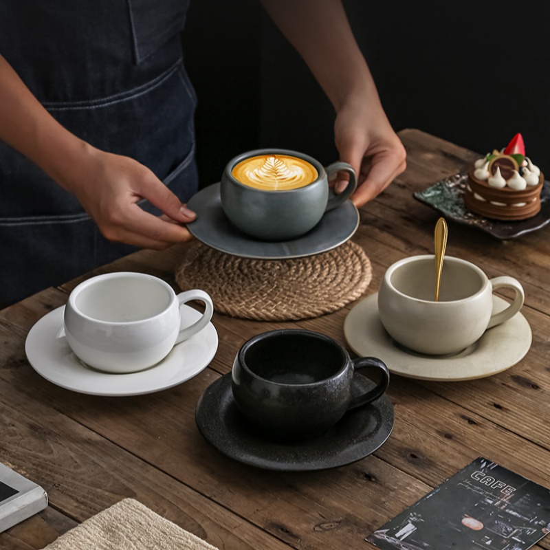 280ML Vintage Ceramic Coffee M - Espresso Cup Saucer review and price