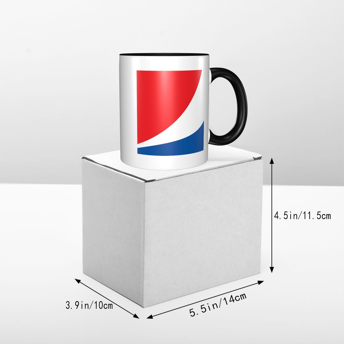 Pepsi Logo Zoomed Mug Funny Ce - Coffee Tea Logo review and price