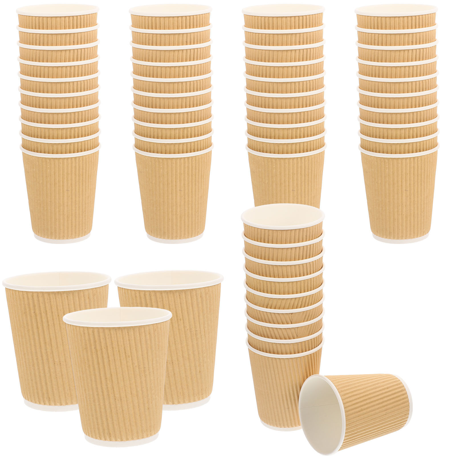50Pcs Double-Wall Disposable P - Wallpaper Coffee And Tea review and price