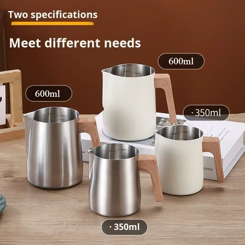 Coffee Milk Frothing Pitcher J - Barista Milk Jug review and price