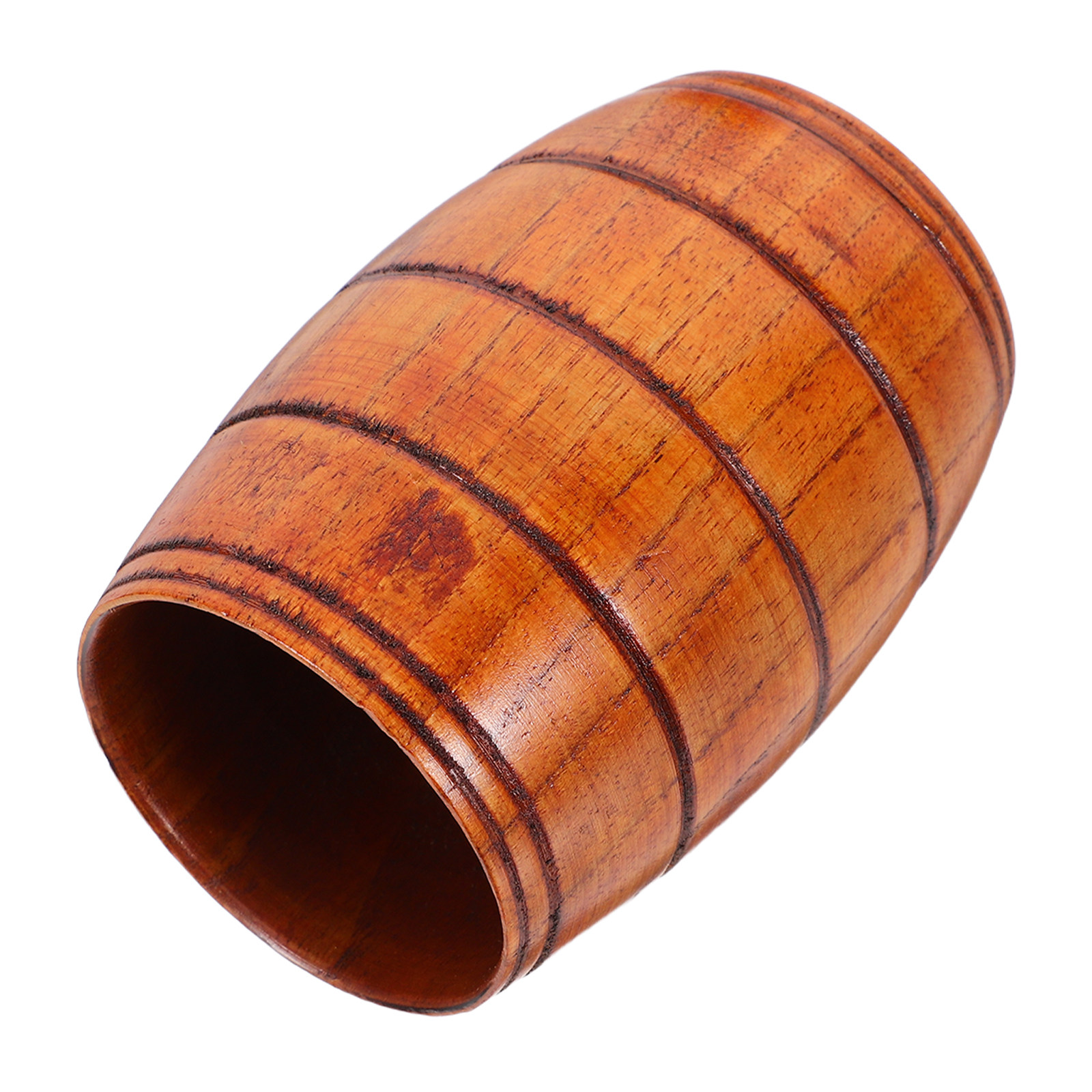 Wooden Beer Barrel Mug Natural - Coffee Tea Drinks review and price