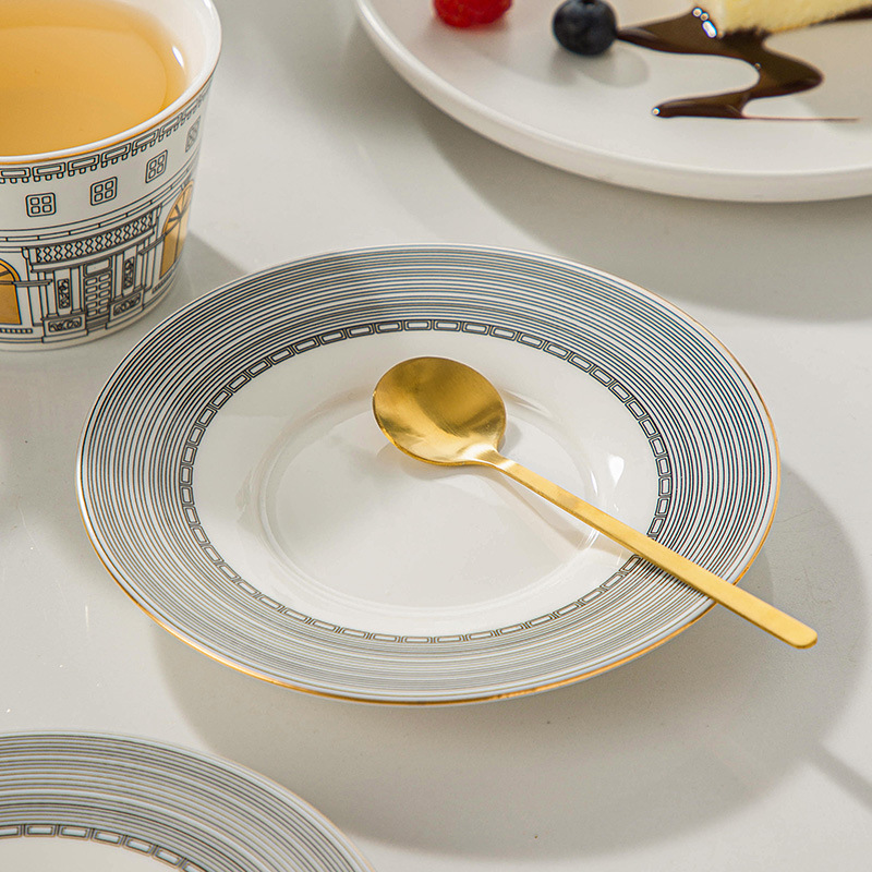 Architectural Cup and Saucer C - Coffee Tea Game review and price