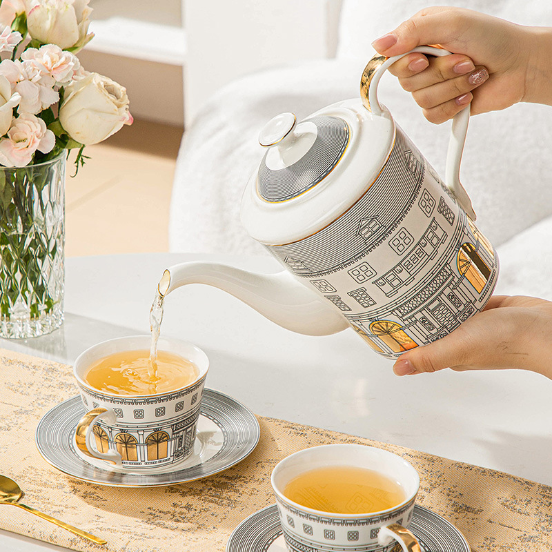 Architectural Cup and Saucer C - Coffee Tea Game review and price