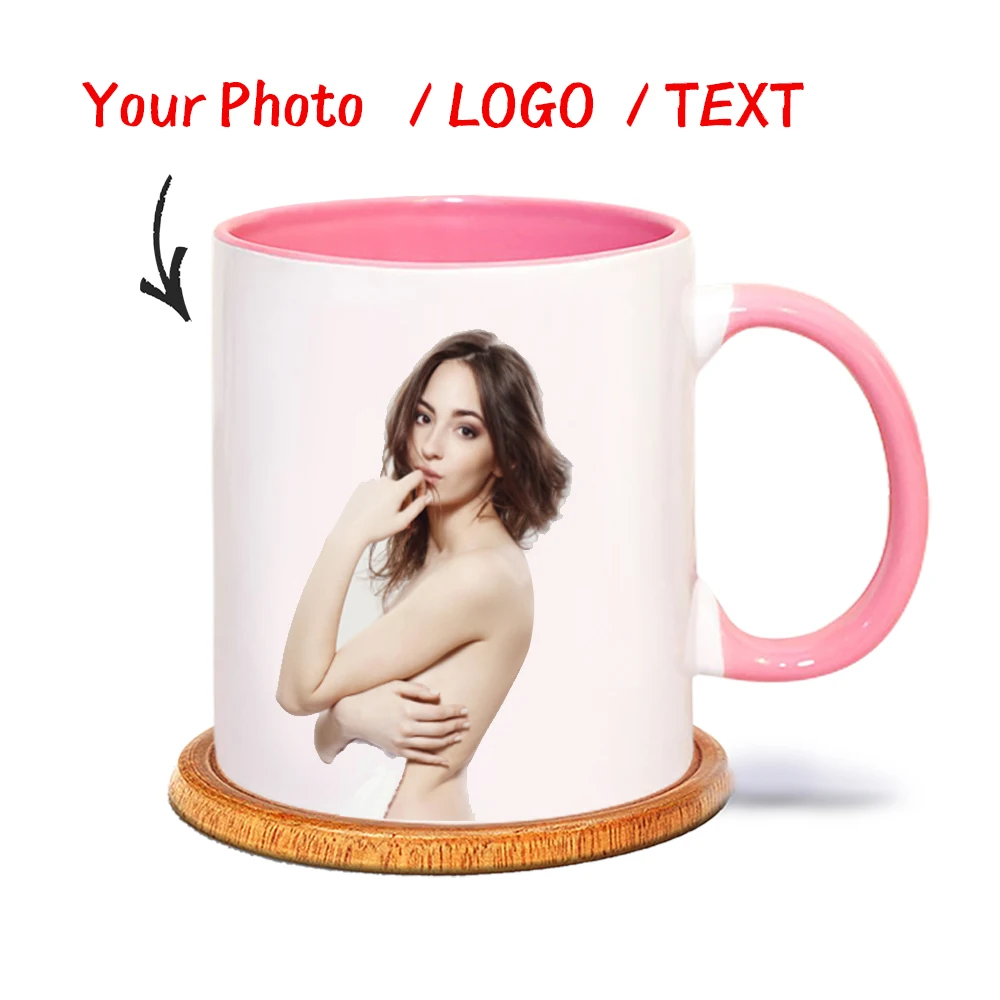 Custom NAME IMAGE TEXT Cup, Pe - Coffee Tea Images review and price